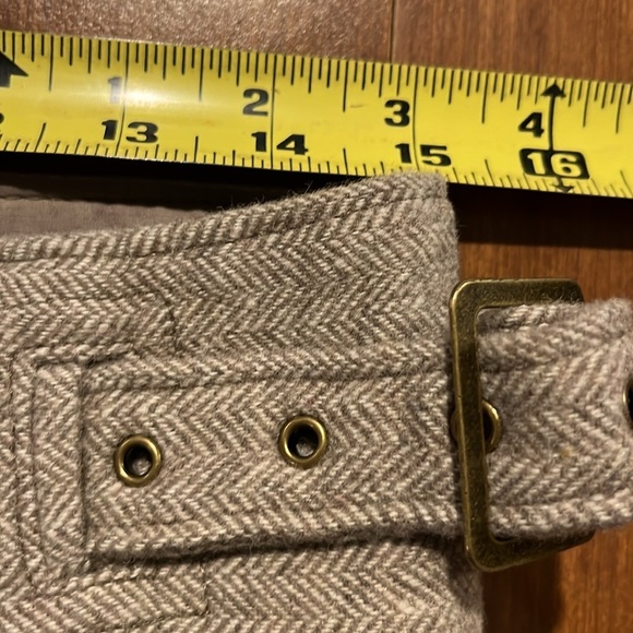 NWT Banana Republic Factory Herringbone Seafarer Wool Blend Pants Size 8. - Picture 9 of 10